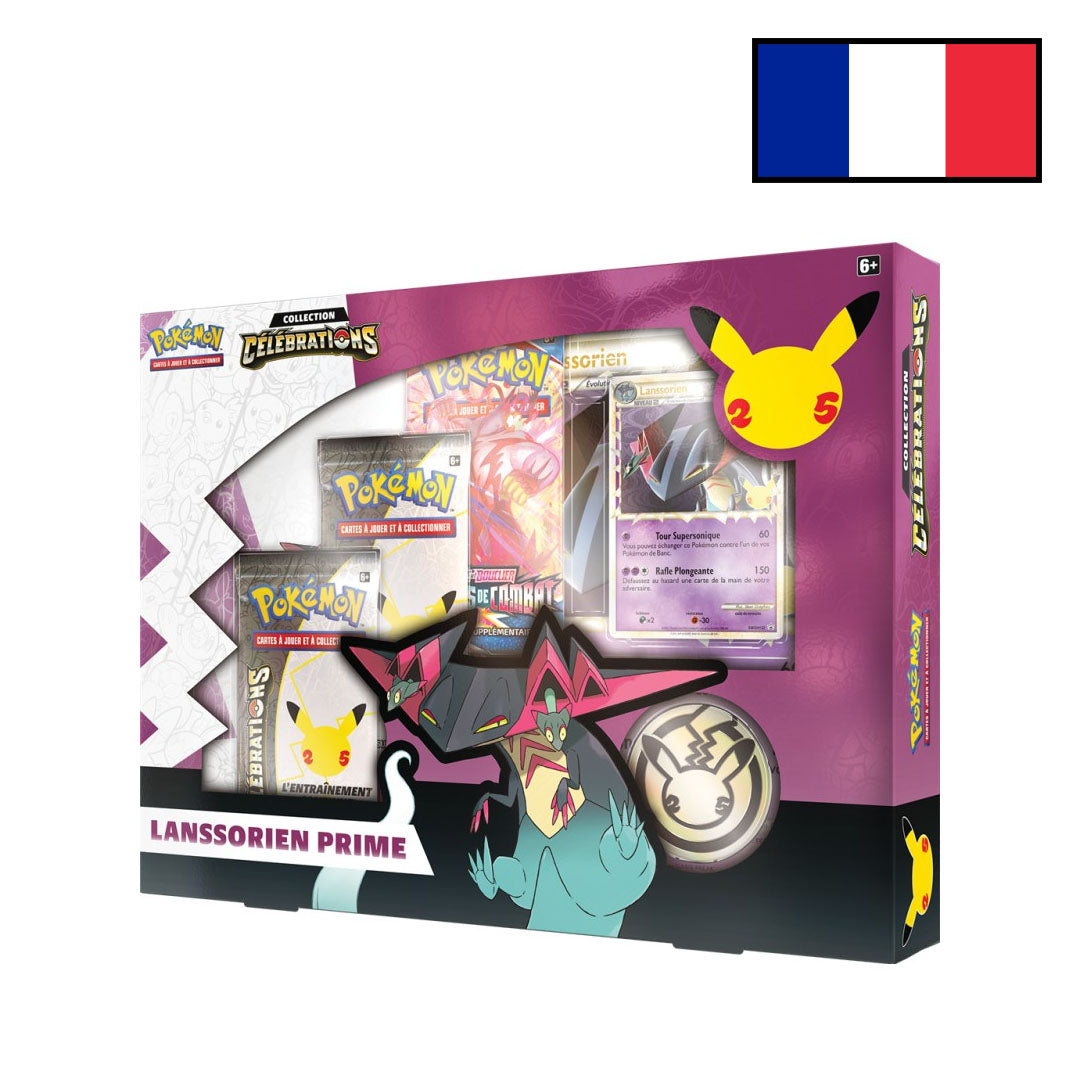 Acheter Coffret Pokemon Célébrations : Lanssorien Prime - Agorajeux