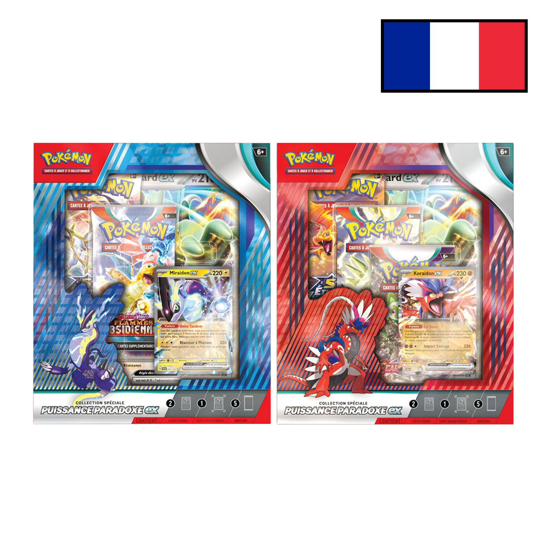 Collection Spéciale Puissance Paradoxe Miraidon - Koraidon EX - FR