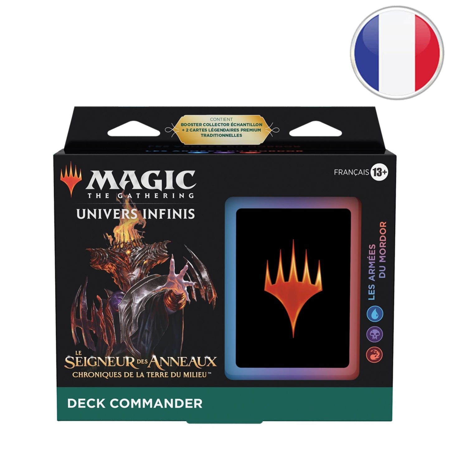 Deck Commander The Armies of Mordor The Lord of the Rings: Chronicles of Middle-earth™ - FR