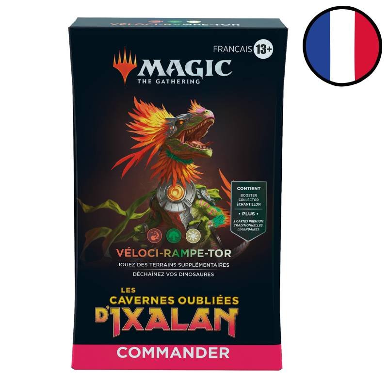 Deck Commander Véloci-Rampe-Tor Les cavernes oubliées d'Ixalan - FR