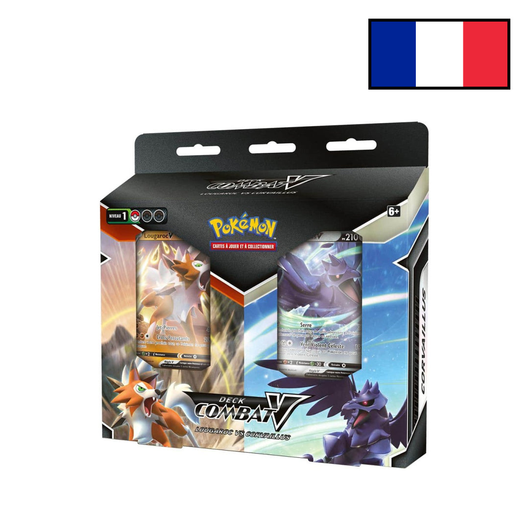 Battle Deck Bundle Lycanroc V vs Corviknight V FR