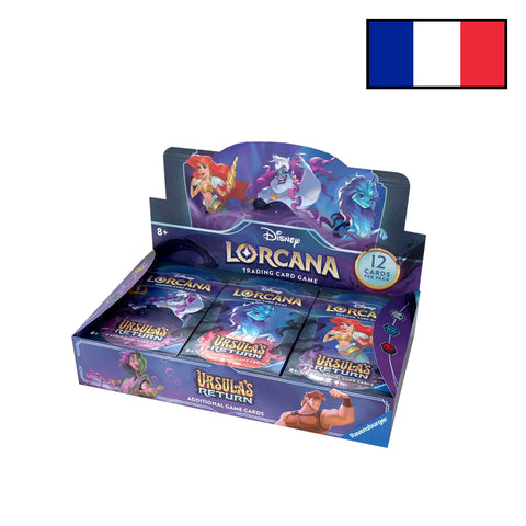 Disney Lorcana - Le Retour d'Ursula - Boîte de 24 Boosters - FR