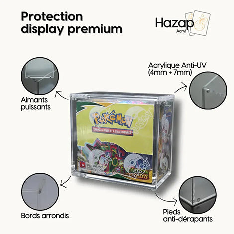 Hazap Acryl - Booster Box Protection Acrylique