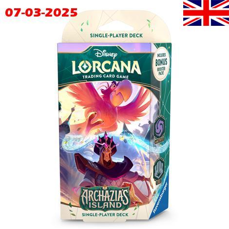 Lorcana - Amethyst/Steel Starter Deck - Iago and Jafar - SET 7 - EN