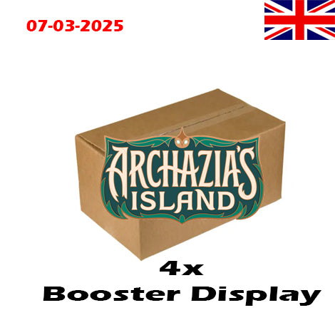 Lorcana - Archazia's island - SET 7 - CASE of 4 Booster Display - EN