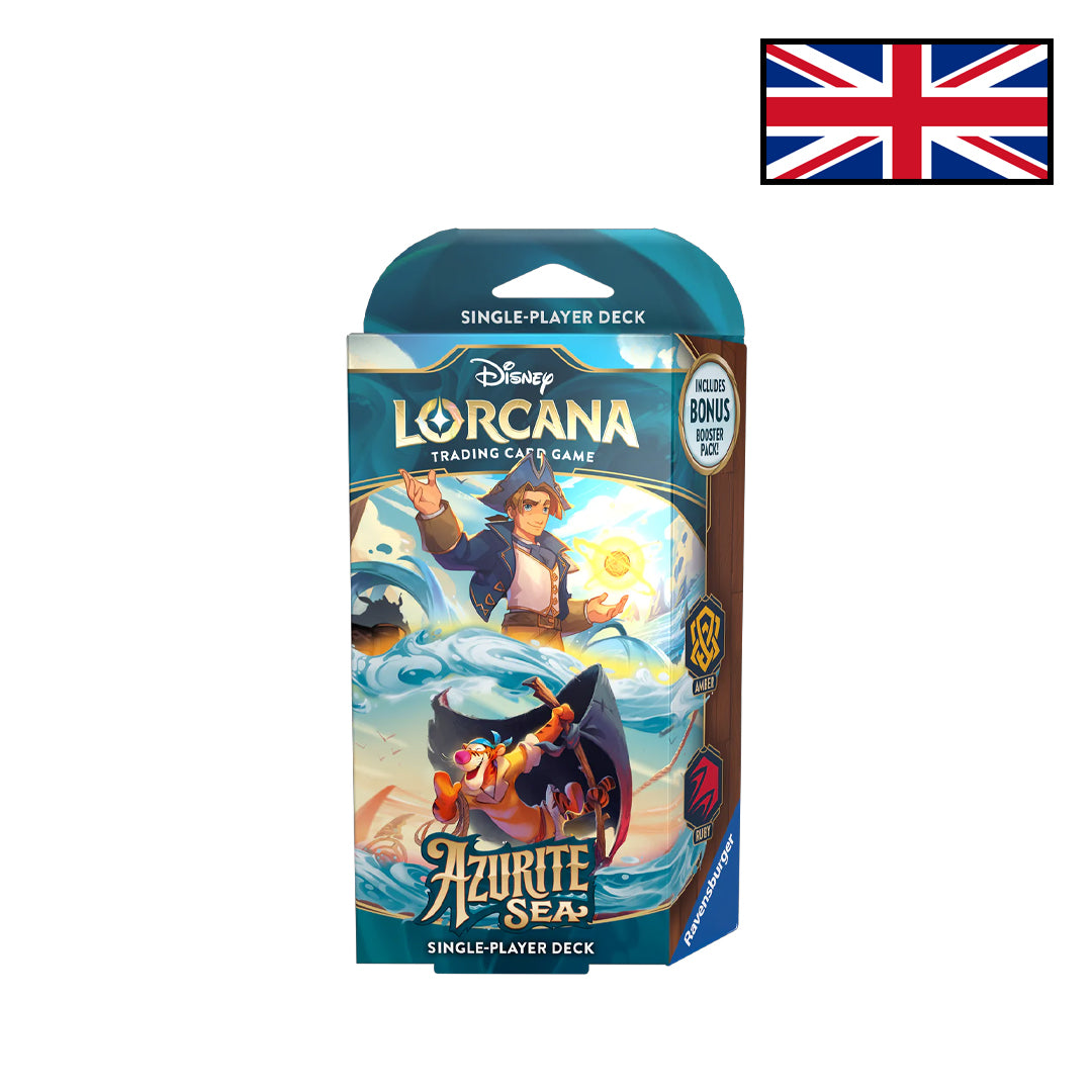Lorcana - Azurite Sea - Amber and Ruby Deck - EN OutpostBrussels Lorcana - Azurite Sea - Amber and Ruby Deck - EN OutpostBrussels