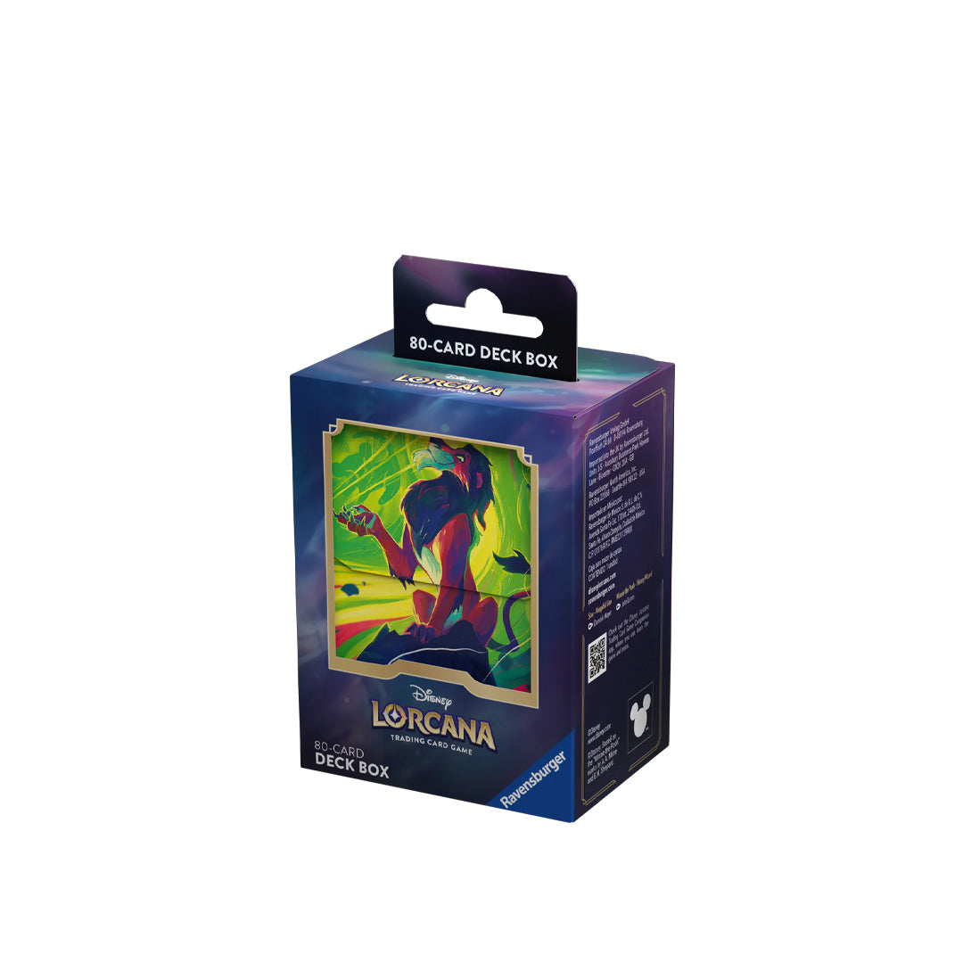 Lorcana - Azurite Sea - DeckBox Scar