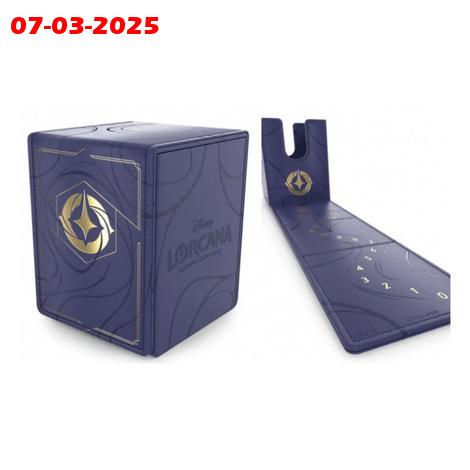 Lorcana – Premium Gold Deck Storage Box - Delayed