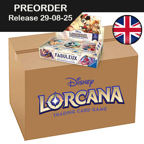 Lorcana - Fabled - SET 9 - Case 4x Display Booster - EN OutpostBrussels Lorcana - Fabled - SET 9 - Case 4x Display Booster - EN OutpostBrussels