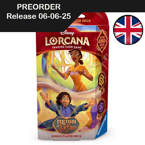 Lorcana - Reign of Jafar - SET 8 - Amber & Amethyst Starter Deck (Tiana & Bruno) - EN
