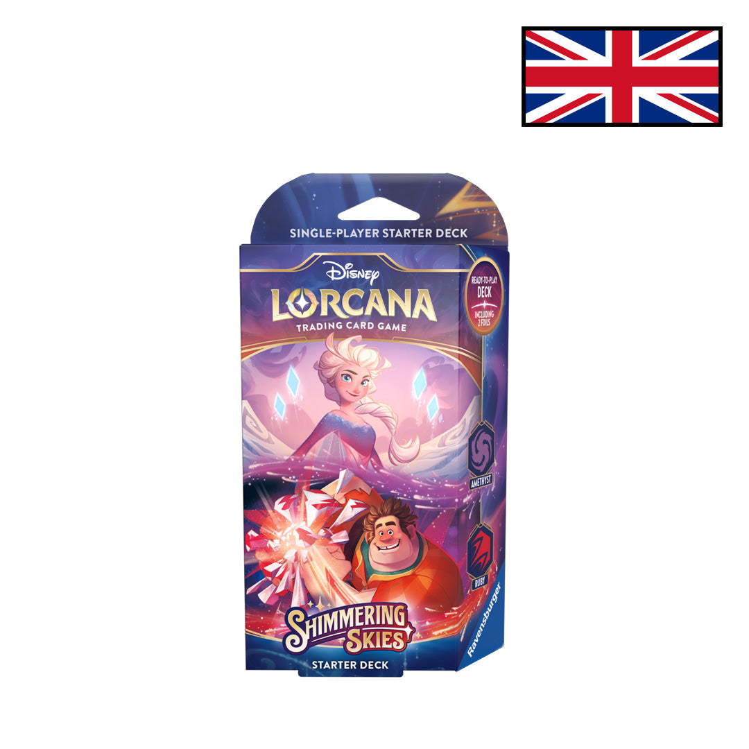Lorcana - Shimmering Skies Starter Deck Elsa & Wreck-it-Ralph