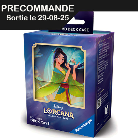 Lorcana - Accesoire - SET 9 - Deck Box Mulan