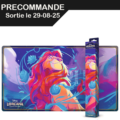 Lorcana - Accesoire - SET 9 - Playmat Mufasa