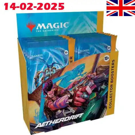 MTG - Aetherdrift Booster Collector Display (12 Packs) - EN OutpostBrussels MTG - Aetherdrift Booster Collector Display (12 Packs) - EN OutpostBrussels