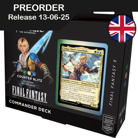 MTG - Commander - Counter Blitz (Green-White-Blue) – FINAL FANTASY X (Tidus) - EN