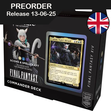MTG - Commander - Scions & Spellcraft (White-Blue-Black) – FINAL FANTASY XIV (Y'shtola) - EN