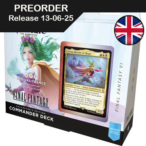 MTG - Commander Collector Edition - Revival Trance (Red-White-Black) – FINAL FANTASY VI (Terra) - EN