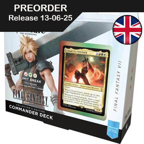 MTG - Commander Collector Edition - Limit Break (Red-Green-White) – FINAL FANTASY VII (Cloud) - EN