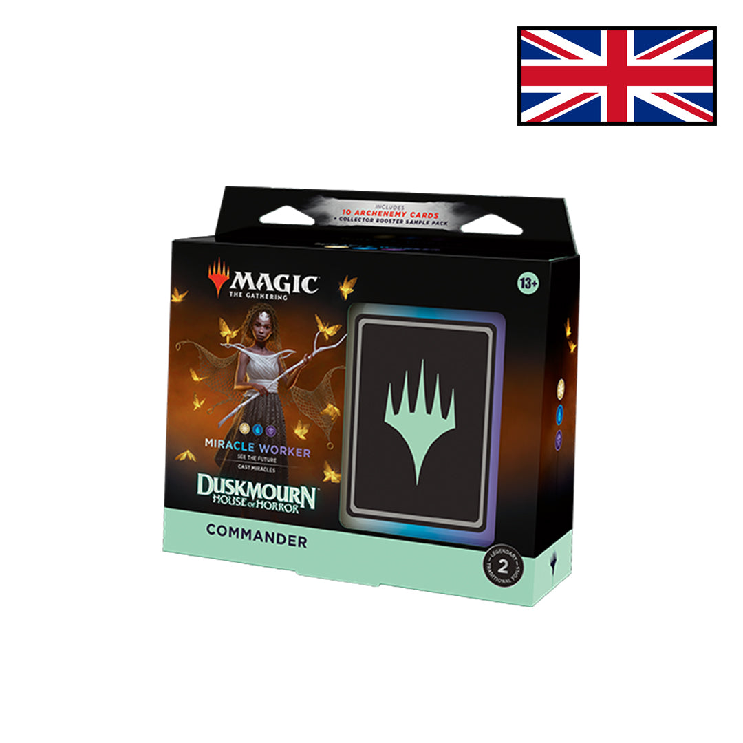 duskmourn mtg commander deck MTG - Duskmourn House of Horrors Commander Deck - Miracle Worker
