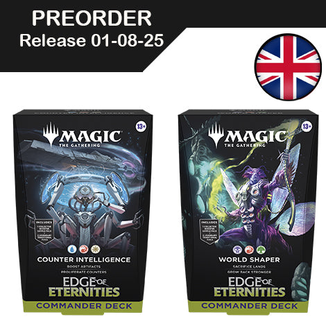 mtg edge of eternities commander deck counter intelligence Amazon.com: Magic: The Gathering Edge of Eternities Commander Deck Bundle main image 0