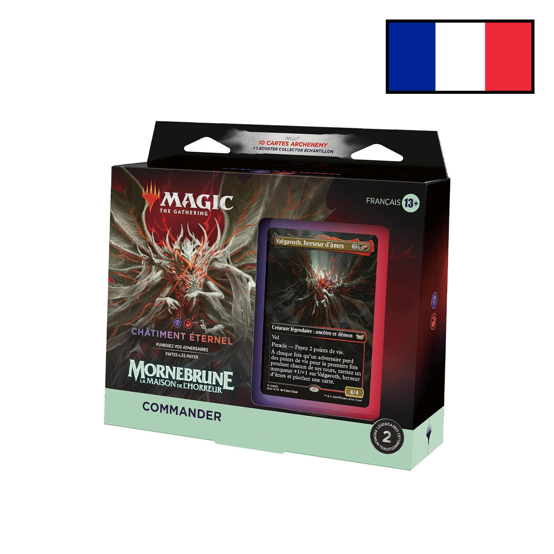 MTG - Mornebrune La Maison de l'Horreur - Deck Commander - Châtiment Éternel - FR