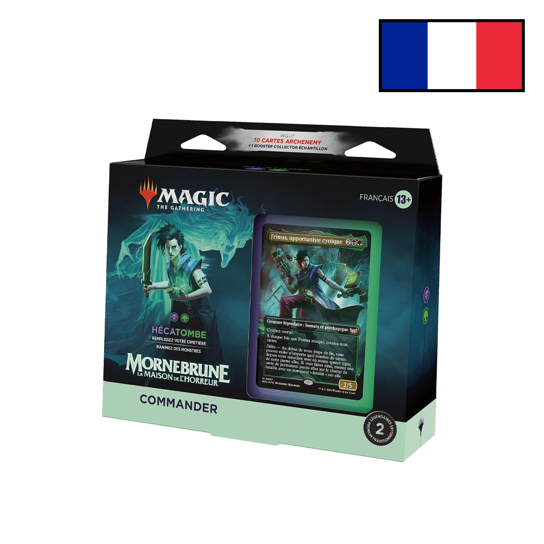 MTG - Mornebrune The House of Horror - Commander Deck - Hecatomb - FR OutpostBrussels MTG - Mornebrune The House of Horror - Commander Deck - Hecatomb - FR OutpostBrussels