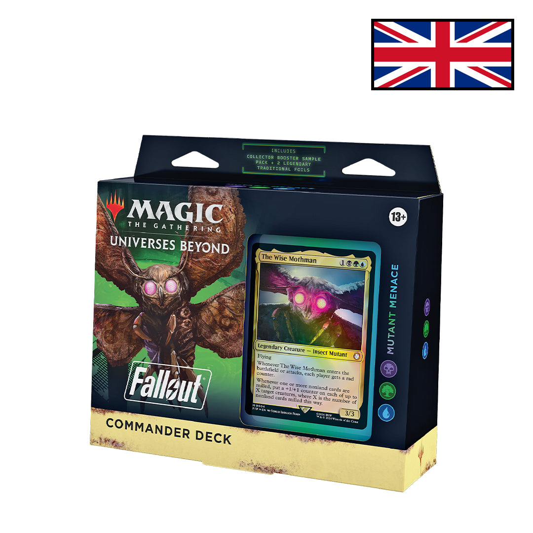 MTG - Universes Beyond : Fallout - Mutant Menace Commander Deck - EN OutpostBrussels MTG - Universes Beyond : Fallout - Mutant Menace Commander Deck - EN OutpostBrussels
