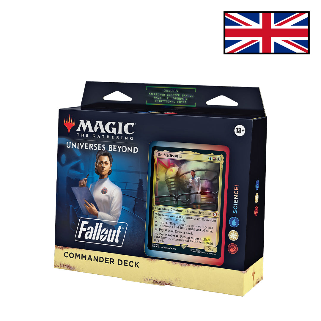 MTG - Universes Beyond : Fallout - Science! Commander Deck - EN OutpostBrussels MTG - Universes Beyond : Fallout - Science! Commander Deck - EN OutpostBrussels