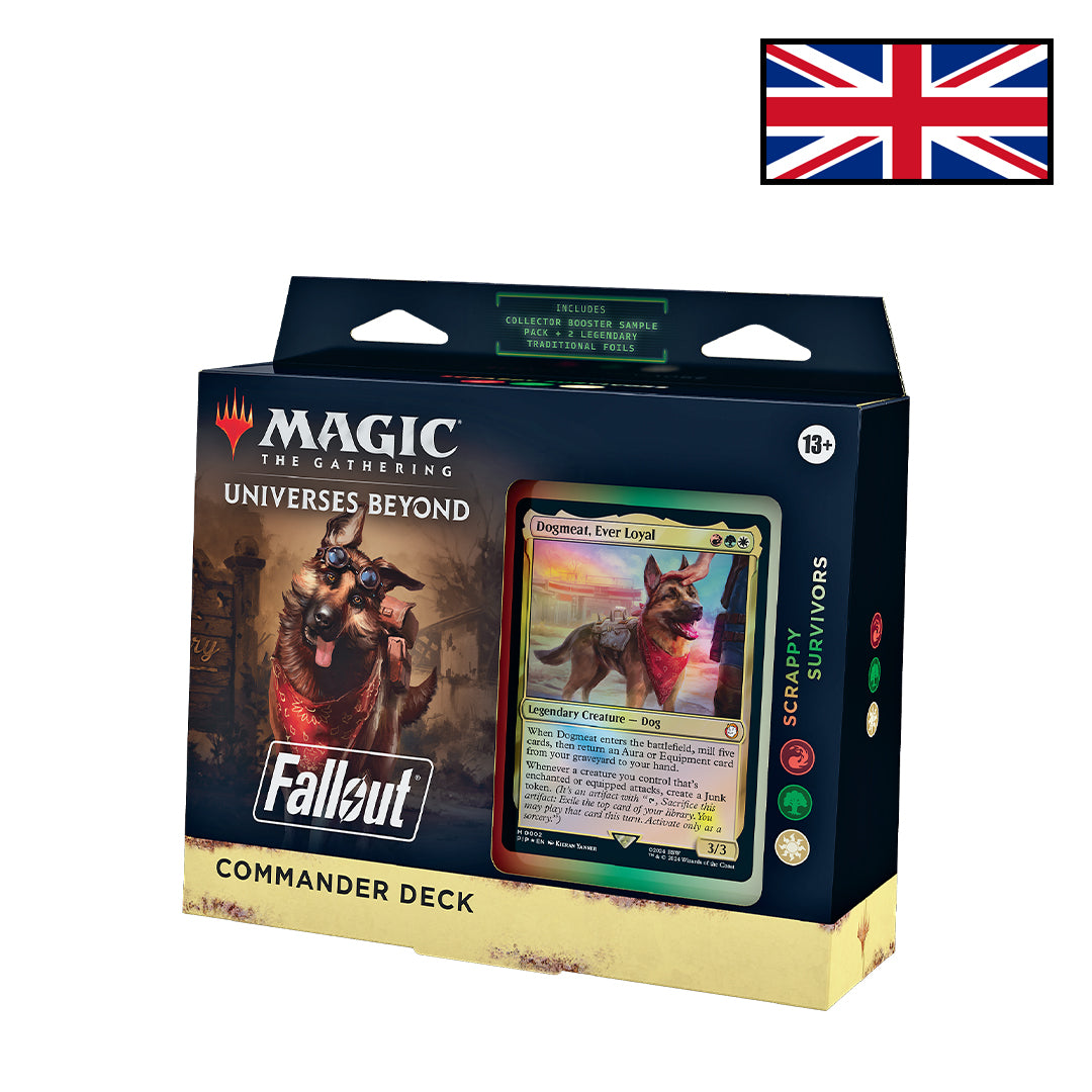 MTG - Universes Beyond : Fallout - Scrappy Survivors Commander Deck - EN