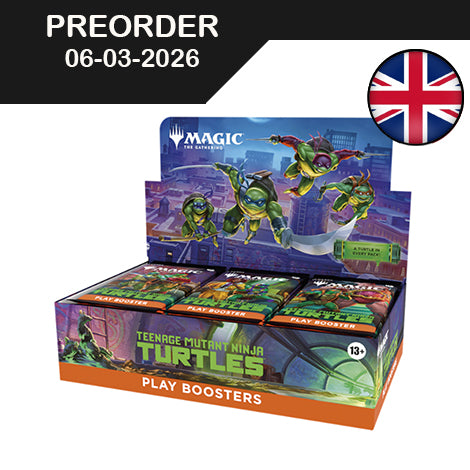 MTG - teenage mutant ninja turtles - Booster Display