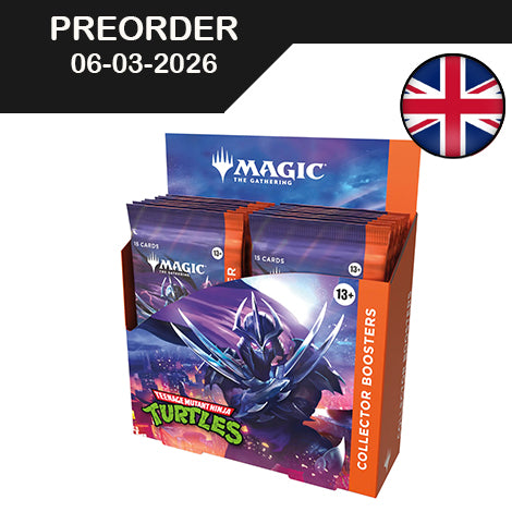 MTG - teenage mutant ninja turtles - Collector Booster Display - EN OutpostBrussels MTG - teenage mutant ninja turtles - Collector Booster Display - EN OutpostBrussels