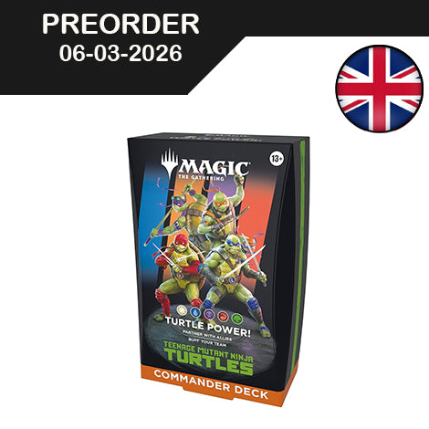 MTG - teenage mutant ninja turtles - Commander Deck : Turtle Power - EN