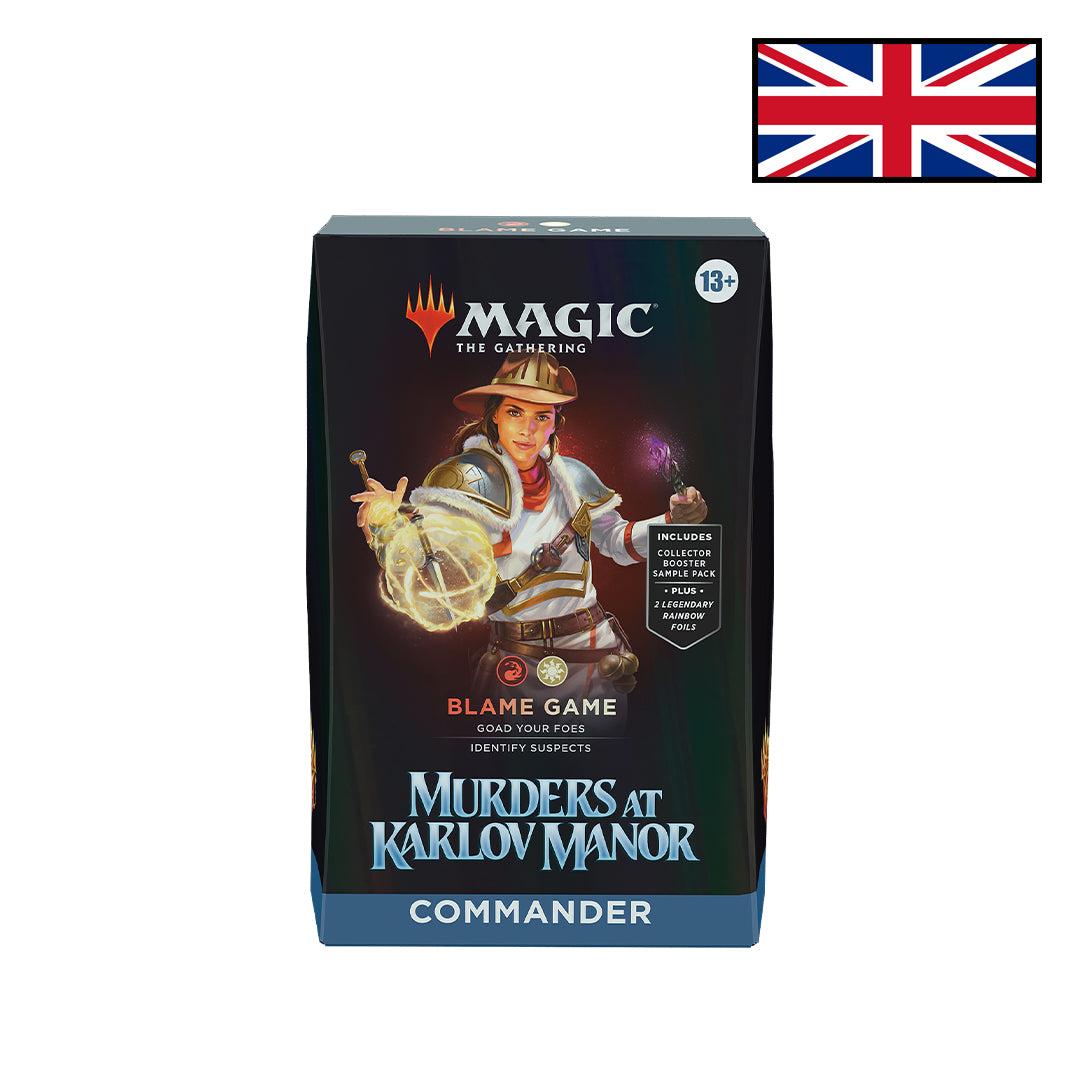 Murders at Karlov Manor Commander Deck Blame Game - EN OutpostBrussels Murders at Karlov Manor Commander Deck Blame Game - EN OutpostBrussels