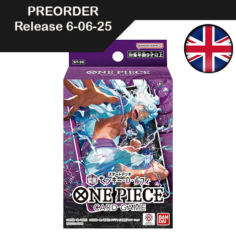 One Piece - ST-26 Starter Deck - EN OutpostBrussels One Piece - ST-26 Starter Deck - EN OutpostBrussels
