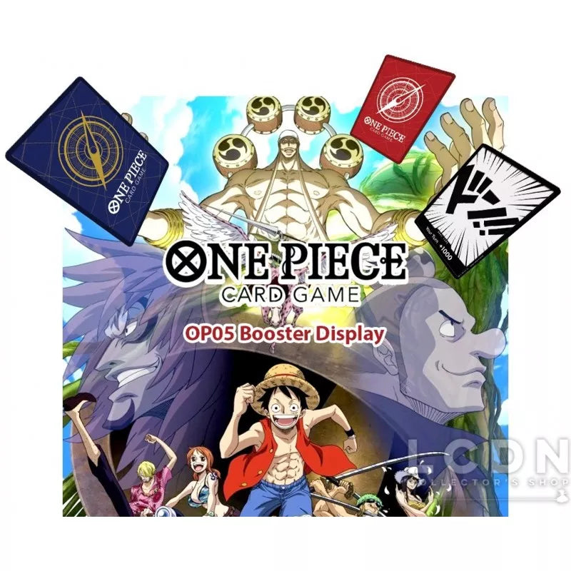 One Piece Card Game OP05 Booster Display (24 Packs) - Awakening of the