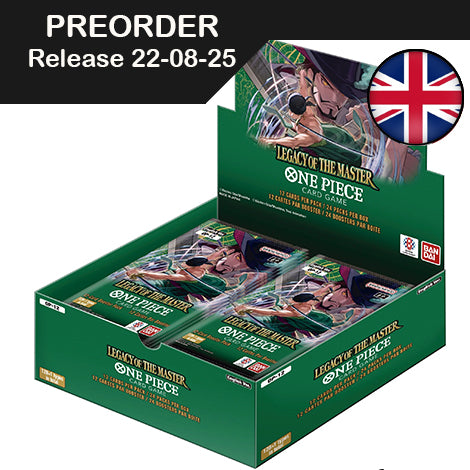 ONE PIECE - OP12 Legacy of the Master - Display - EN  OutpostBrussels