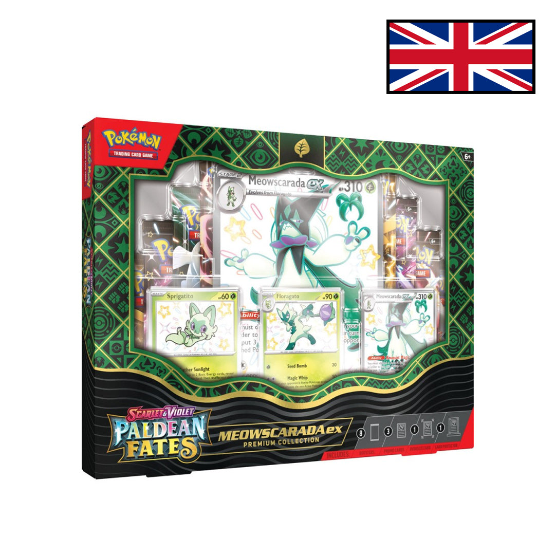 Paldean Fates SV 4.5 Premium Collection Meowscarada ex - EN