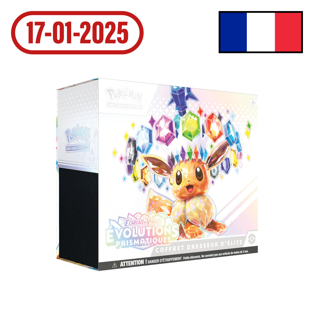 Pokémon Coffret Dresseur d’Élite EV8.5 Évolutions Prismatiques VF main image 1