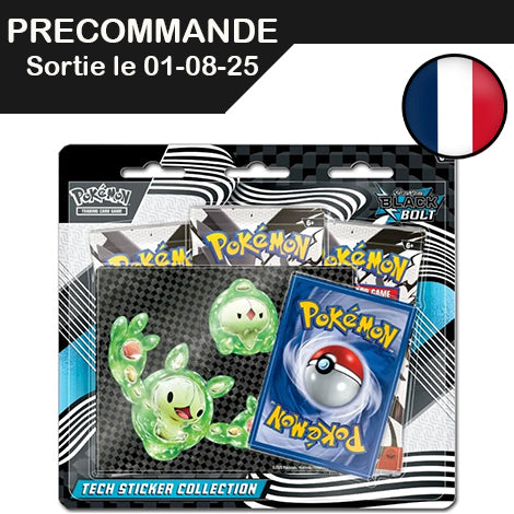 Pokemon - Foudre Noire EV10.5 - Collection autocollant - FR