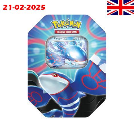 Pokmon - Kyogre ex Azure Legends Tin - EN OutpostBrussels Pokmon - Kyogre ex Azure Legends Tin - EN OutpostBrussels