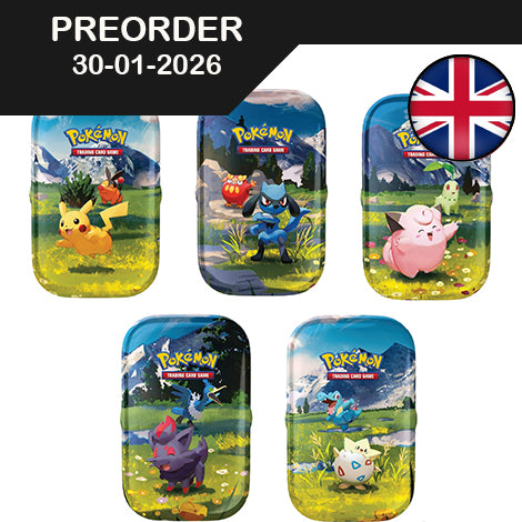 Pokemon - Mega Evolution - Ascended Heroes - Mini Tin Display - EN