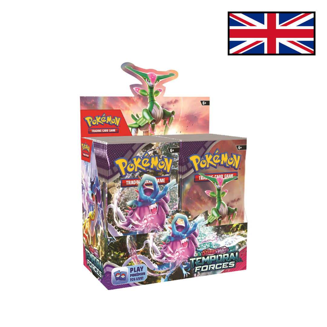 Pokmon - Temporal Forces SV05 - Booster Box - EN OutpostBrussels Pokmon - Temporal Forces SV05 - Booster Box - EN OutpostBrussels