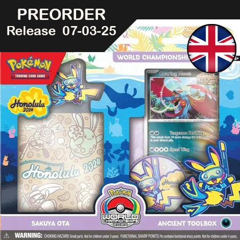 pokmon trading card game world championship deck 2024 "Ancient Toolbox" Unboxing Do you like playing the long game 2024 Pokmon World Championships Deck