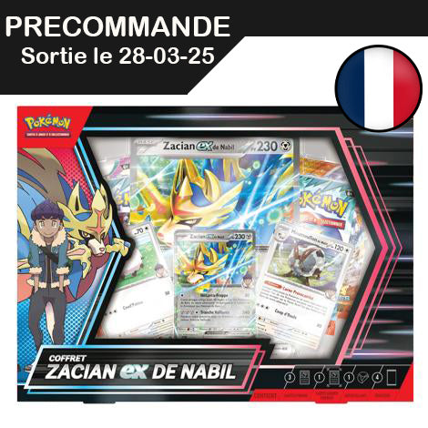 Pokemon - Zacian de Nabil - EX Box - FR