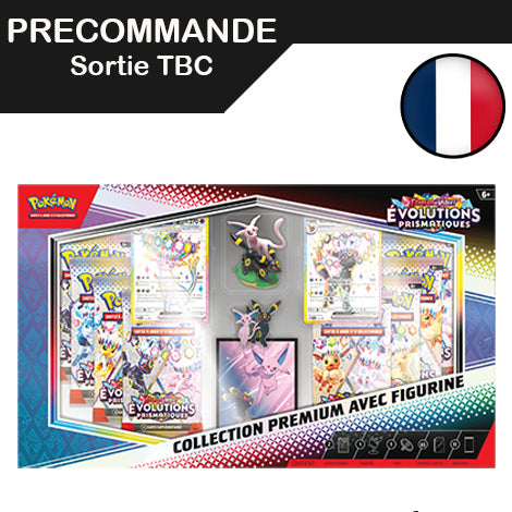 Pokemon - Prismatic Evolution - Premium Collection with Figure - FR
