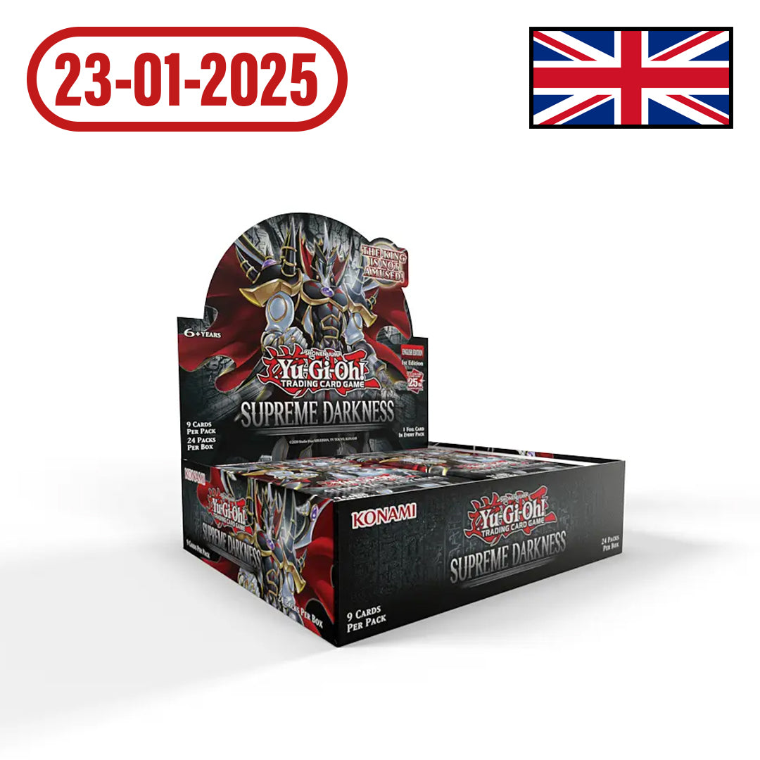 Yu-Gi-Oh! - Supreme Darkness Booster Display (24 Packs) EN OutpostBrussels Yu-Gi-Oh! - Supreme Darkness Booster Display (24 Packs) EN OutpostBrussels