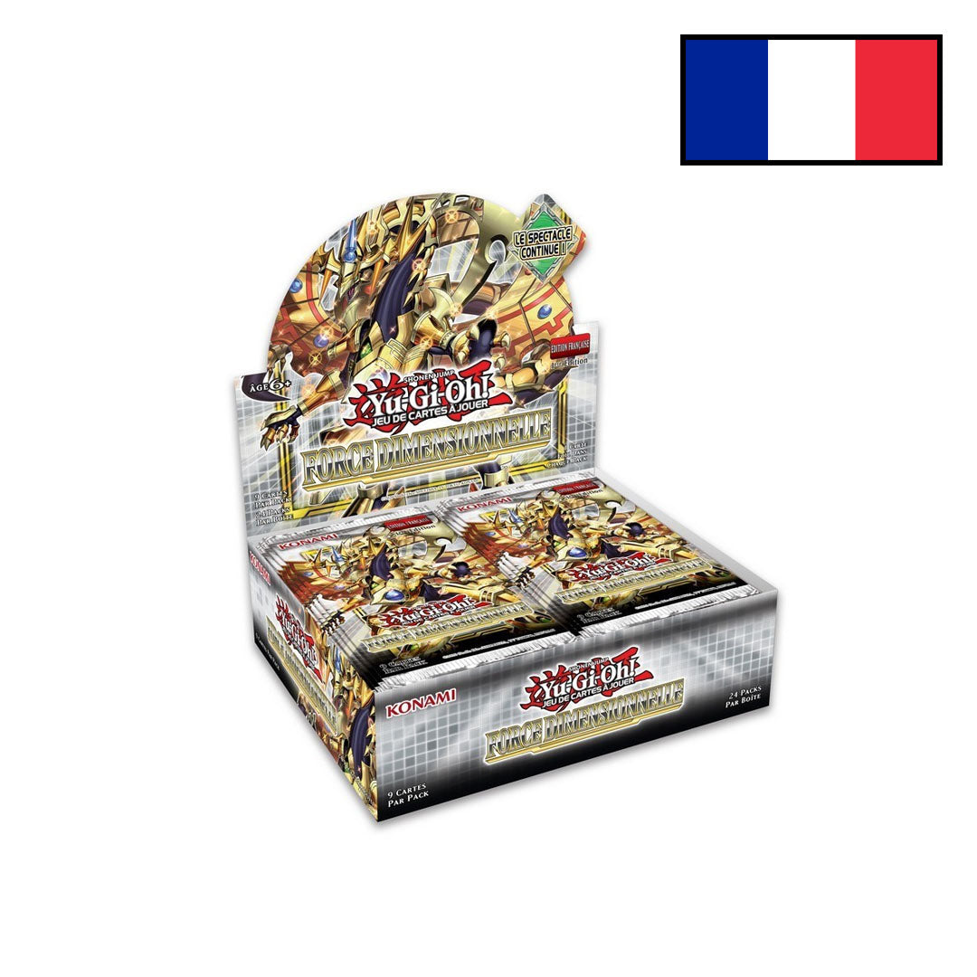 Yu-Gi-Oh! - Boite de 24 Boosters - Force Dimensionnelle - FR