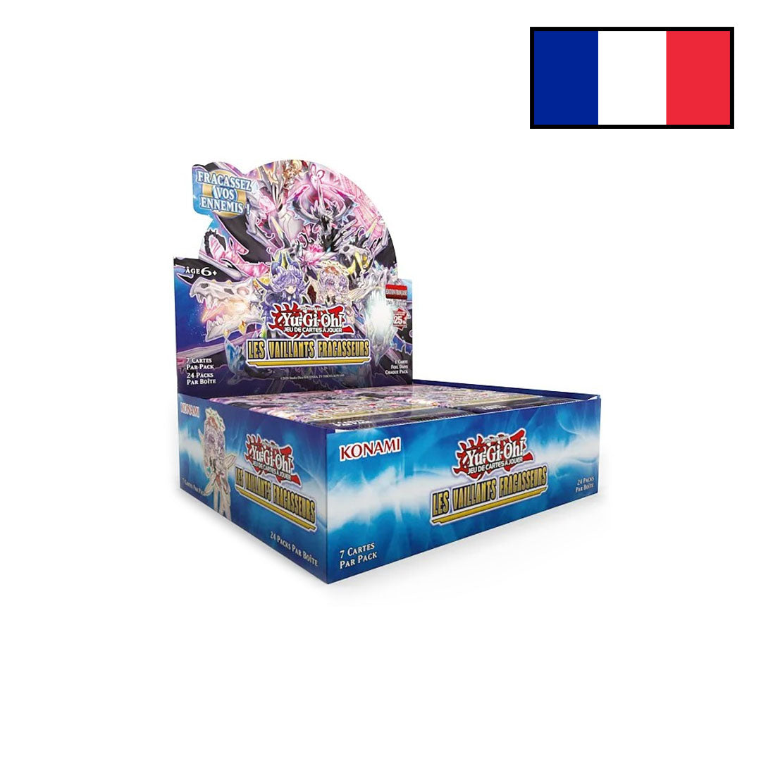 Yu-Gi-Oh! - Boîte de 24 Boosters - Les Vaillants Fracasseurs - FR