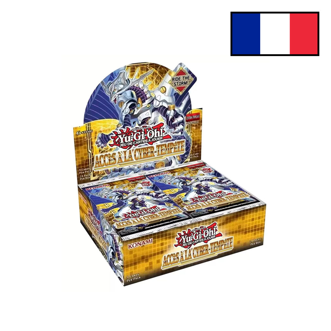 yugioh cyberstorm access booster box Yu-Gi-Oh! - 24 Booster Box - Cyber Storm Access