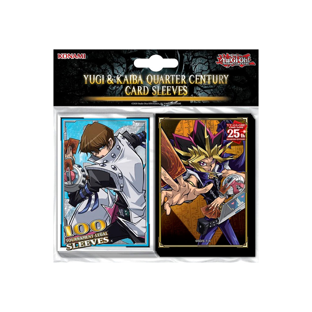 Yu-Gi-Oh! - Yugi & Kaiba Quarter Century Sleeves OutpostBrussels Yu-Gi-Oh! - Yugi & Kaiba Quarter Century Sleeves OutpostBrussels